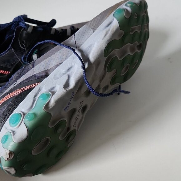 NIKE | React Element 87 Neptune Green sneakers Mens Sz 5.5 - Picture 5 of 5